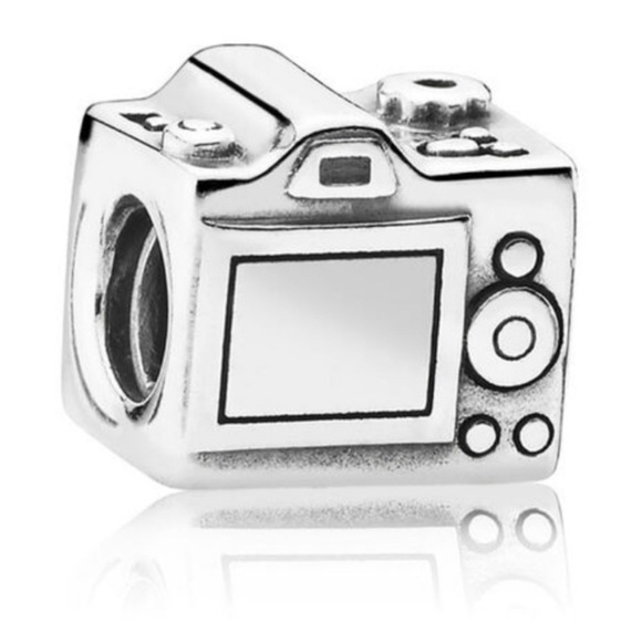 Retired Pandora Snap Shots Camera Charm for bracelet necklace sterling silver - Picture 2 of 9